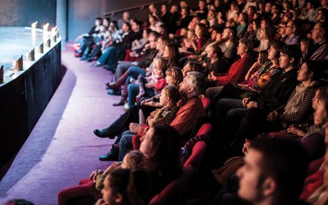 Audience at Children's Theatre Company performance