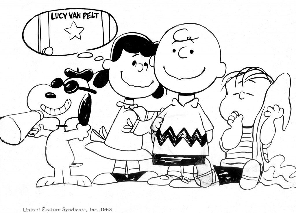 Peanuts by Charles M. Schulz. United Feature Syndicate, 1968